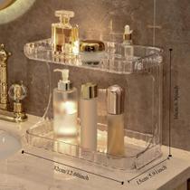 Prateleira Organizador De Banheiro Porta Maquiagem Multiuso