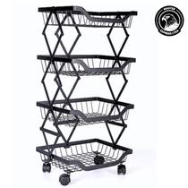 Prateleira Organizador Ferro Multiuso Articulado 4 Andares