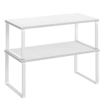 Prateleira Organizadora de Armários SONGMICS Kitchen Set 2 - Branco Nuvem