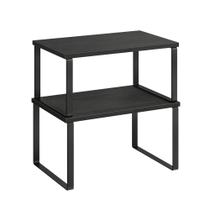 Prateleira Organizadora de Armários SONGMICS Kitchen Set 2 - Metal/Madeira de Engenharia