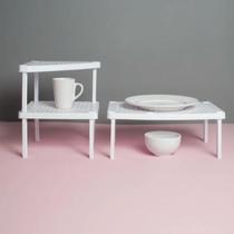 Prateleira Organizadora De Armários Triangular Branco Level