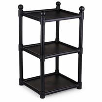 Prateleira Organizadora Modular Multiuso Preta Prateleira Organizadora Modular Multiuso Preta