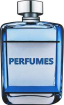 Prateleira Organizadora Nicho Expositor de Perfumes Azul MDF - Shopping do Mdf
