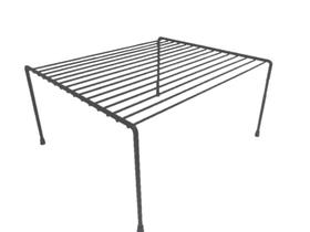 Prateleira Organizadora Para Dispensa 31X35 Preto