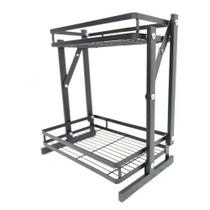 Prateleira Organizadora Porta Temperos Aço Cozinha Dobrável Prateleira Organizadora Porta Temperos Aço Cozinha Dobrável