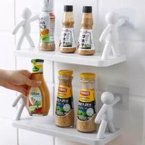 Prateleira Organizadora Retangular Boneco Autoadesivo Prateleira Organizadora Retangular Boneco Autoadesivo