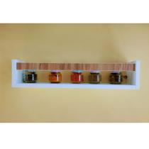 Prateleira para Cozinha Estante Nicho Organizador Temperos Mdf 2un 55cm