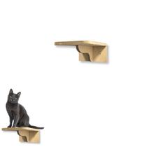 Prateleira Para Gato Área Externa 1pc Tam M Parafusado Resistente Com Kit Fixacao Prateleira Para Gato Área Externa 1pc Tam M Parafusado Resistente Com Kit Fixacao