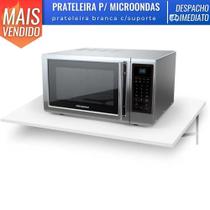 Prateleira para Microondas e Forno Elétrico MDF (1,5x40x60cm) Branco