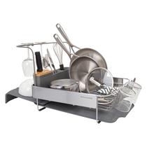 Prateleira para pratos KitchenAid compacta a tamanho normal, expansível de 24 polegadas