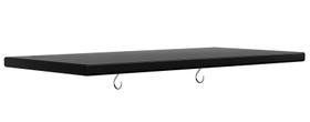 Prateleira plástica KINYING 65 x 33 cm com 2 ganchos Prateleira plástica KINYING 65 x 33 cm com 2 ganchos