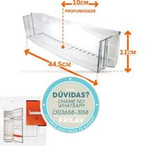 Prateleira Porta Garrafas Original Brastemp W10455522 para Refrigeradores BRB BRD BRH BRM