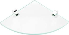 Prateleira prat k vetro 20x20 raio inc sup crom * 8621 001 - prat-k
