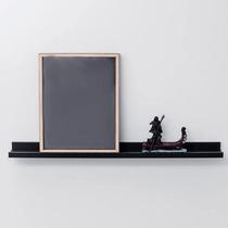 Prateleira Preta Para Quadros Bemfixa Tamanho:80X9 Prateleira Preta Para Quadros Bemfixa Tamanho:80X9