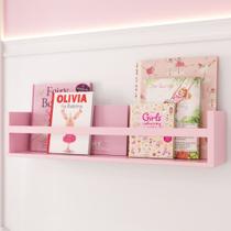 Prateleira quadrada para livros em Mdf - Várias Cores