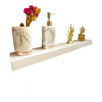 Prateleira Rack Porcelanato Banheiro 60x11x06 Cm