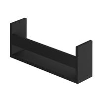 Prateleira Revisteiro Porta Livro Plantas Quadros com Proteção Infantil Quarto Sala Escritório MDF