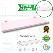 Prateleira Rosa Kids Concept estante perfeita para decoração em casa no canto para sala de estar e quartos
