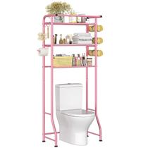 Prateleira Simple Trending 61 cm Rosa 3 Níveis para Sobre o Vaso