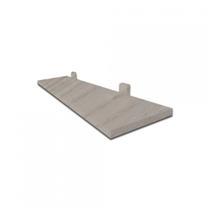 Prateleira Simples 30x15 Cm Com Suporte Em Mdf Madeirado