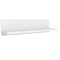 Prateleira Simples 90 cm Fixação Invisível Branco Lilies Móveis