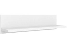 Prateleira Simples 90 cm Fixação Invisível Branco Lilies Móveis