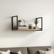 Prateleira Simples Estante Mdf 30x100cm Tipo Industrial Prateleira Simples Estante Mdf 30x100cm Tipo Industrial