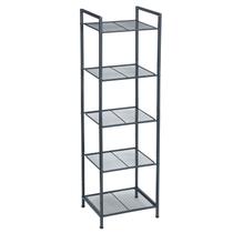 Prateleira SONGMICS UBSC35BK ajustável de 5 níveis 30x38x128 cm Prateleira SONGMICS UBSC35BK ajustável de 5 níveis 30x38x128 cm