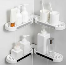 Prateleira Suporte Adesivo Organizador Banheiro Shampoo Sabonete