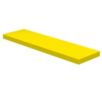 Prateleira Suporte Embutido 90x25x4cm Amarela Conceito Prateleira Suporte Embutido 90x25x4cm Amarela Conceito