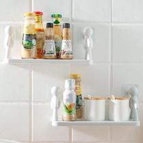 Prateleira Suporte Organizador Cozinha Banheiro Plástico Com Prateleira Suporte Organizador Cozinha Banheiro Plástico Com