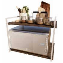 Prateleira Suporte Organizador Industrial Cozinha 45cm Prof Prateleira Suporte Organizador Industrial Cozinha 45cm Prof