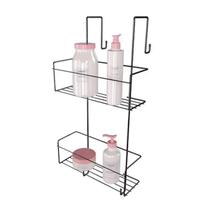 Prateleira Suporte Porta Shampoo Organizador Duplo Banheiro Box - Dicarlo Prateleira Suporte Porta Shampoo Organizador Duplo Banheiro Box - Dicarlo
