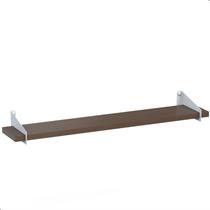 Prateleira Suspensa Estilo Industrial De Madeira 60cm FS BM