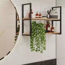 Prateleira suspensa estilo insdutrial Prateleira suspensa estilo insdutrial