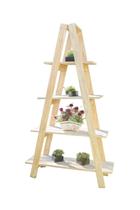 Prateleira tipo escada monta desmonta para jardim de Pinus tratado 1,76x1,0 metro Prateleira tipo escada monta desmonta para jardim de Pinus tratado 1,76x1,0 metro
