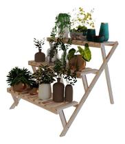 Prateleira Tripla vertical para plantas e decorações Oferta