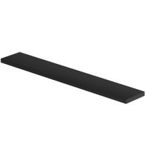 Prateleira Unitária Nicho Design Clean Mdf Tamanho 60x10cm Branco ou Preto Moderno