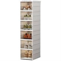 Prateleira Vertical Empilhável Sapateira Caixa Tênis 6 Andares