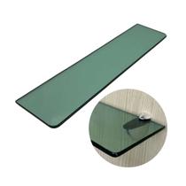 Prateleira Vidro Suporte Cromado 40x25cm Desicon Premium