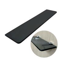 Prateleira Vidro Suporte Cromado 50x10cm Desicon Premium