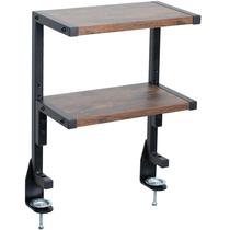 Prateleira VIVO Clamp-on 33 cm acima/abaixo da mesa, 2 camadas