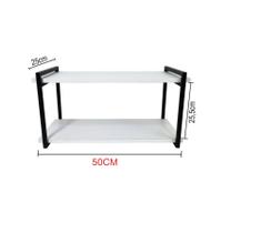 Prateleiras BRANCA 50CM nicho estilo industrial. Prateleiras BRANCA 50CM nicho estilo industrial.