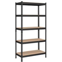 Prateleiras de armazenamento SONGMICS, carga de 5 níveis, 1050 kg, garagem, 180x90x45 cm