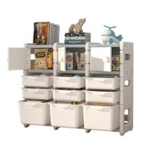 Prateleiras de armazenamento UNICOO Kids Children Toy Organizer com caixas