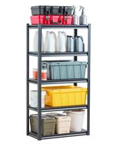 Prateleiras de armazenamento VEVOR de 5 níveis, capacidade de 2.000 libras, 16x32x63 polegadas Prateleiras de armazenamento VEVOR de 5 níveis, capacidade de 2.000 libras, 16x32x63 polegadas