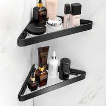 Prateleiras de chuveiro de canto VOLPONE Glass Bathroom Organize