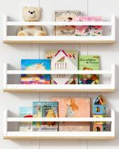Prateleiras de livros flutuantes Harwaya Nursery for Kids, conjunto de 3