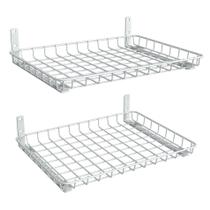 Prateleiras de parede TORACK 30x46 cm Heavy-Duty, pacote com 2