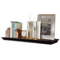 Prateleiras flutuantes AHDECOR Deeper Wall Storage 36 cm Espresso